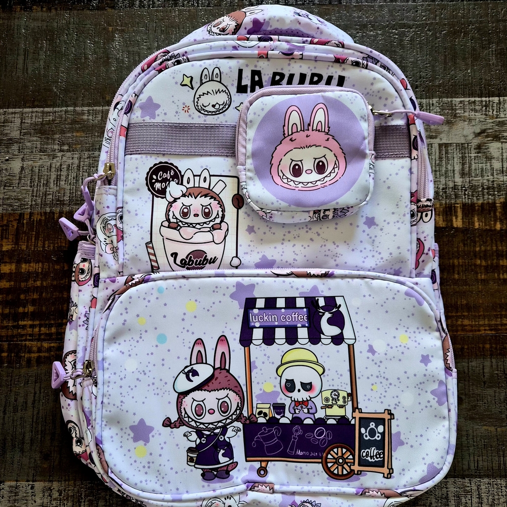 ~EASTER BASKET~ 2 PC Cartoon Monster Backpack Set ~ High Quality ~ Super Cute!